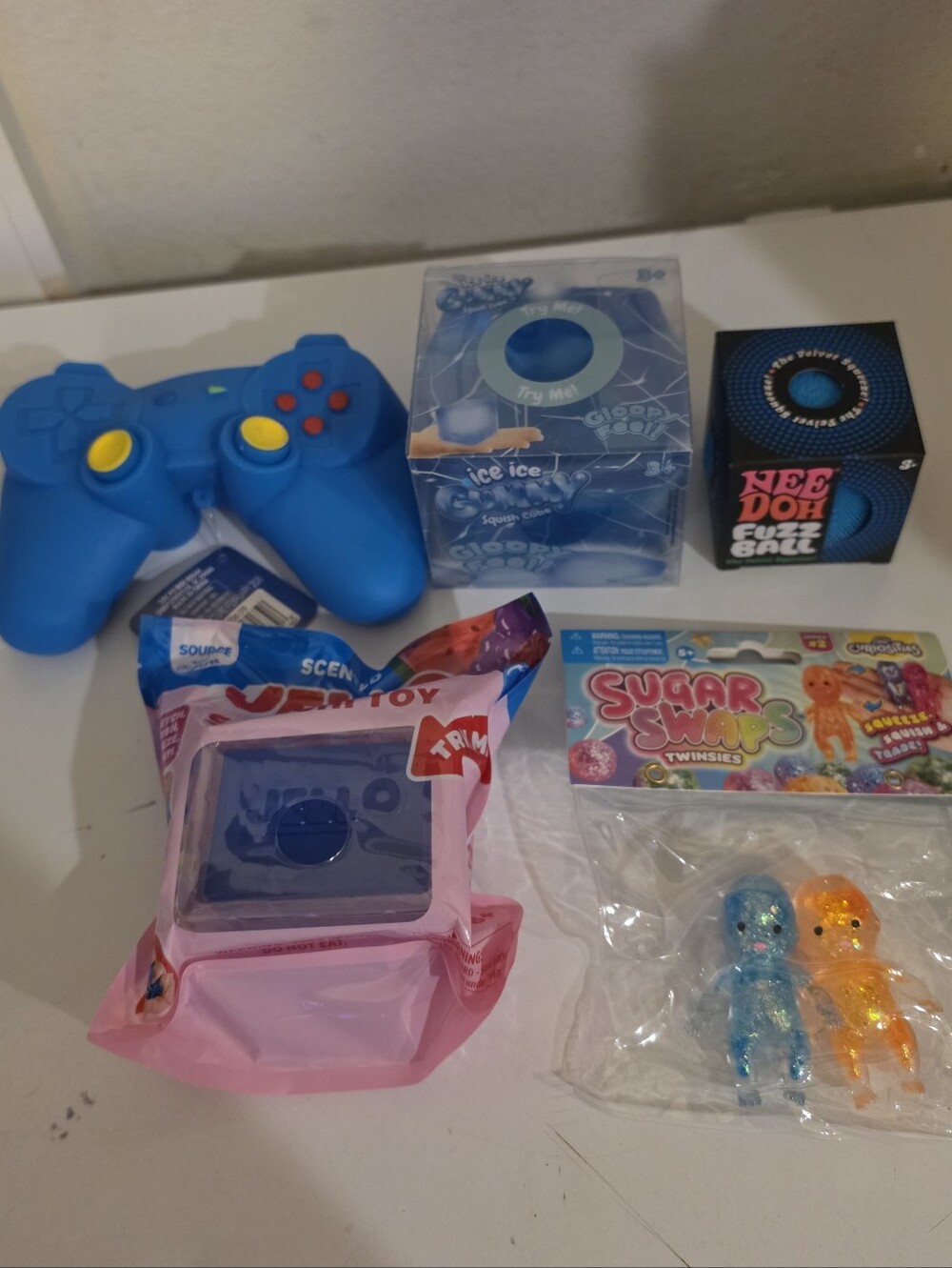 Big Blue 5 Piece Squishy Bundle